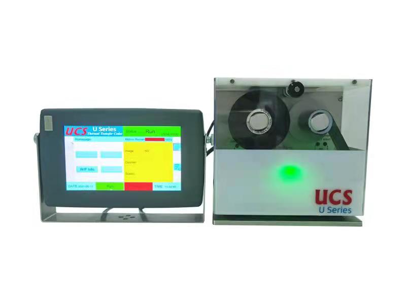 U系列间歇式热转印打码机