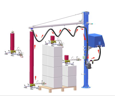 VEL标准型气管吸吊机