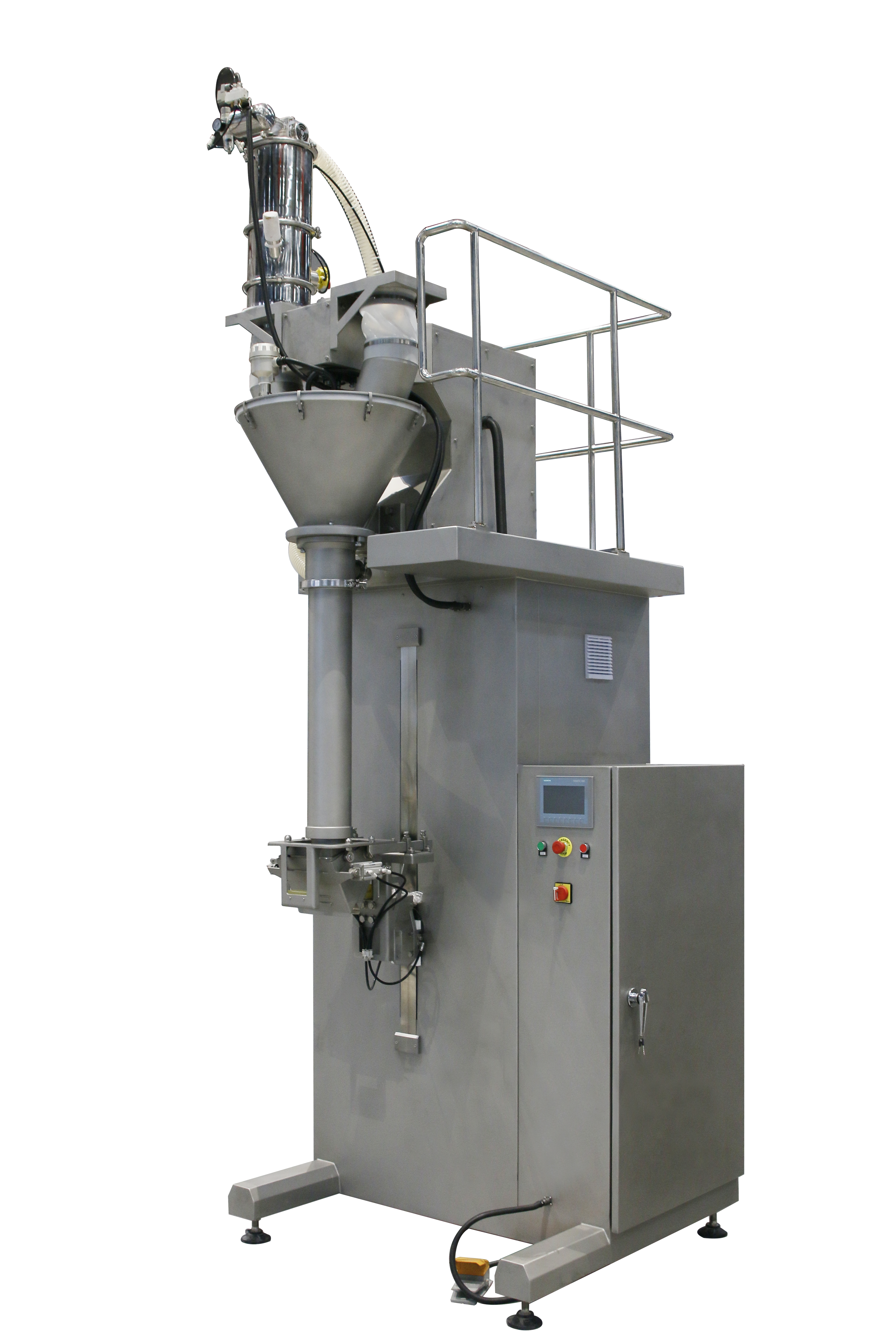 超细粉底充式包装秤