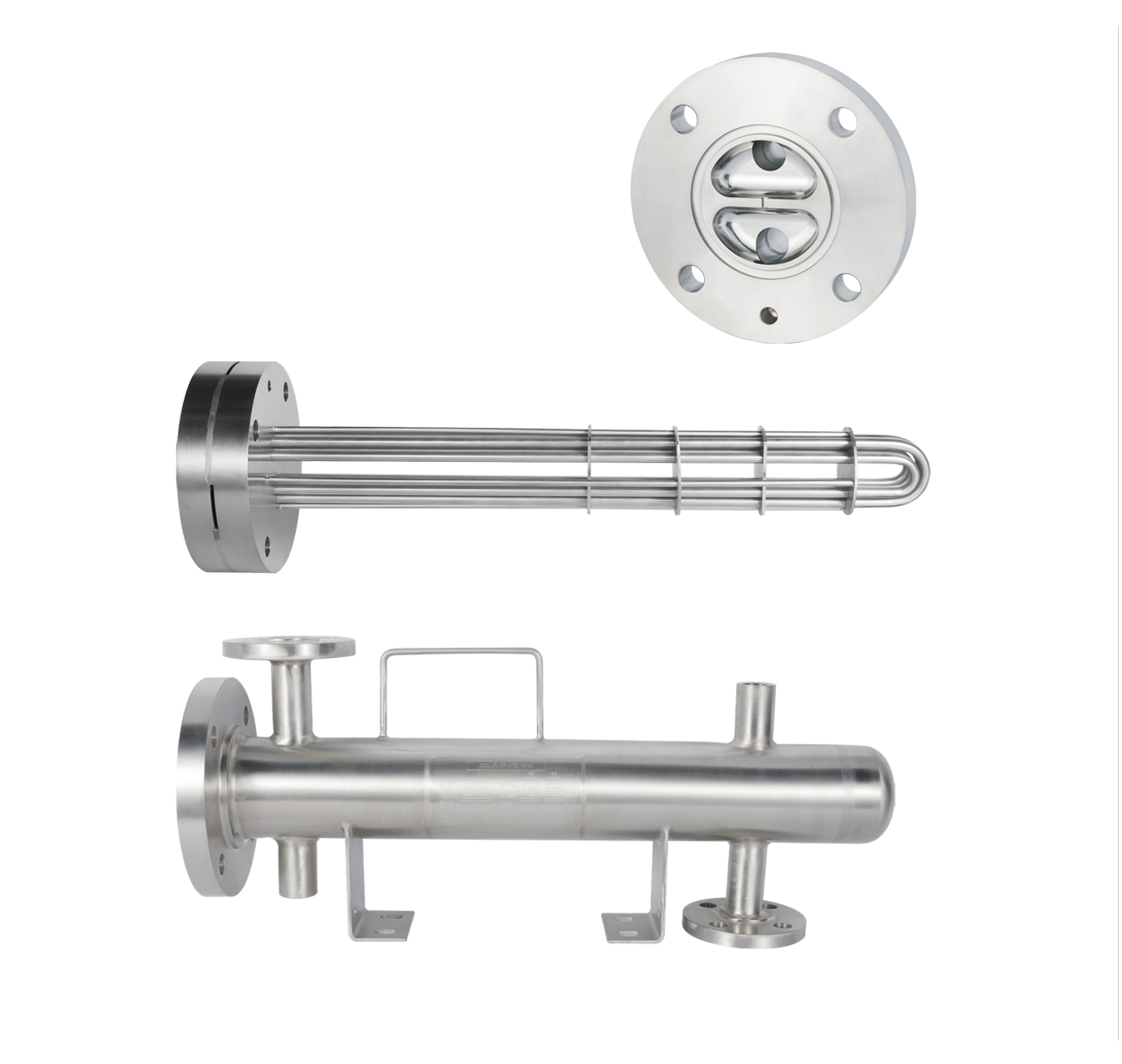 高洁净型双管板换热器