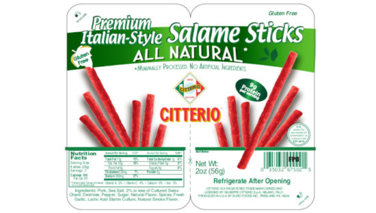 Euro Foods recalls salami products after tests show Salmonella contamination
