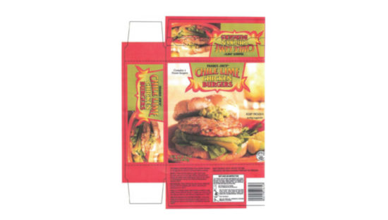 Consumer complaint of bone in chicken patty prompts recall of Trader Joe’s product