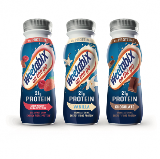 Weetabix On The Go Protein launches chocolate flavour