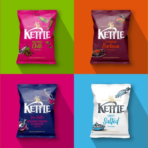 KETTLE Chip’s new packaging illustrates field to factory journey