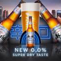 Asahi enters low and no category with Super Dry 0.0%