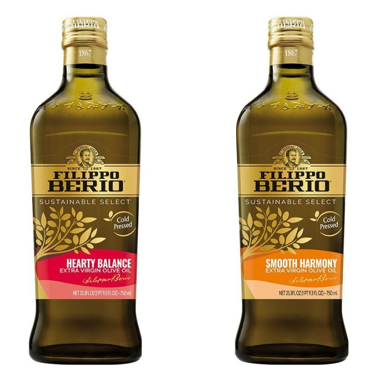 Filippo Berio launches sustainable select extra virgin olive oils