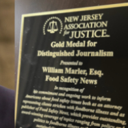Bill Marler and Food Safety News awarded gold medal for distinguished journalism