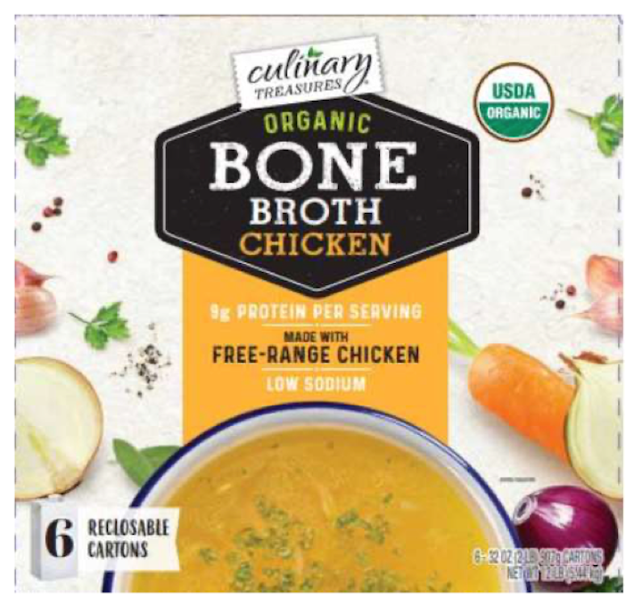 Costco recalls organic chicken bone broth