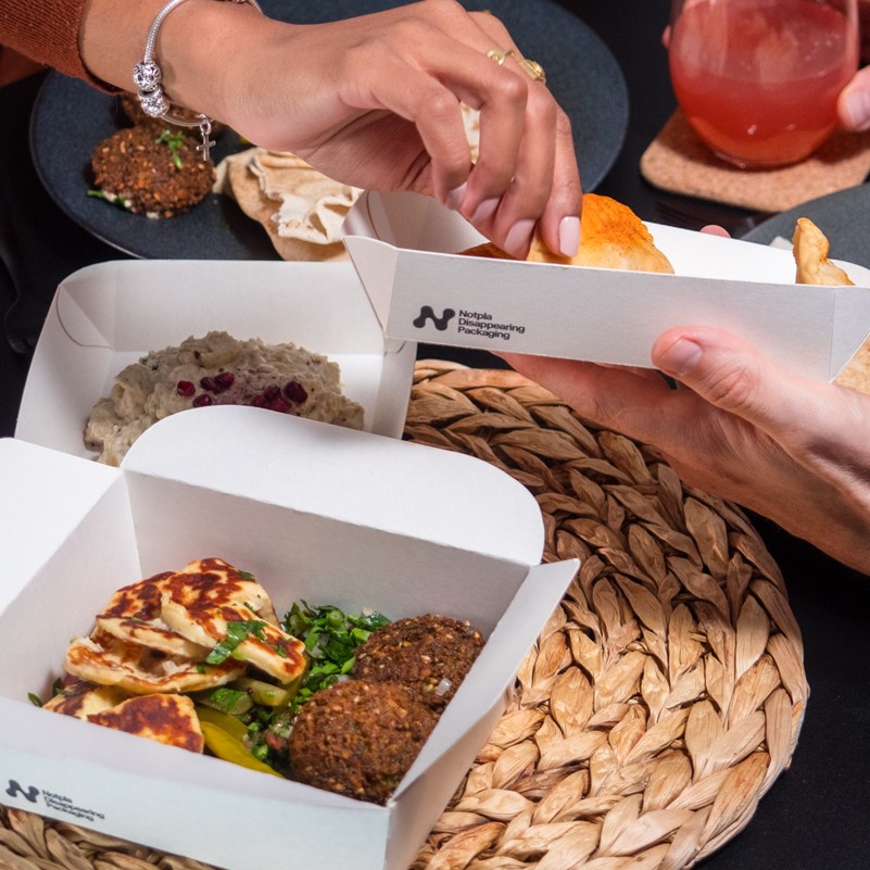 Notpla’s seaweed-based F&B packaging lands first-ever EU “plastic-free” certification