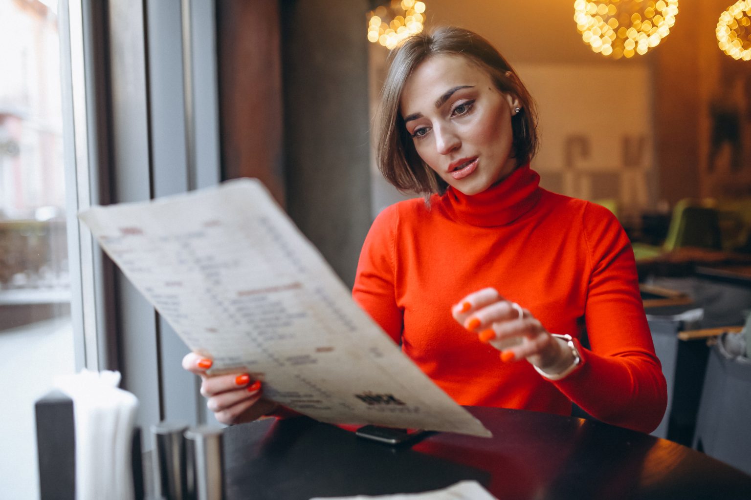 Menu font size can influence healthier food choices, study claims