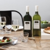 Aldi’s new flat and stackable wine bottles “make light work of heavy shopping baskets”
