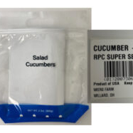 Wiers Farm recalls cucumbers distributed to Walmart stores because of Listeria