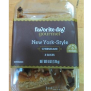 Undeclared pecans prompts recall of Target brand Favorite Day Gourmet New York Style Cheesecake