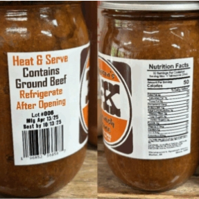 USDA issues public warning about Thompson’s meat sauces