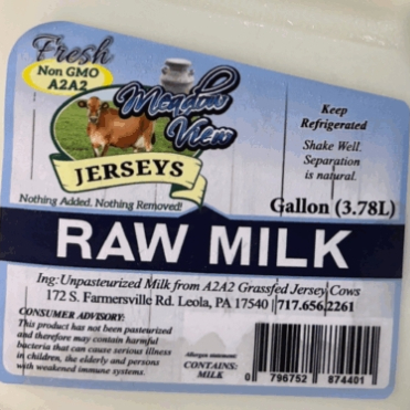 State ag department issues warning about contaminated raw milk after illnesses reported