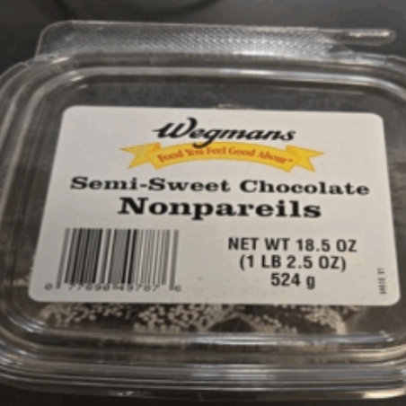Ohio company recalls Wegmans nonpareils because of undeclared milk