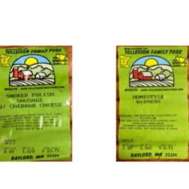 Minnesota company recalls various sausage products after state testing shows Listeria contamination