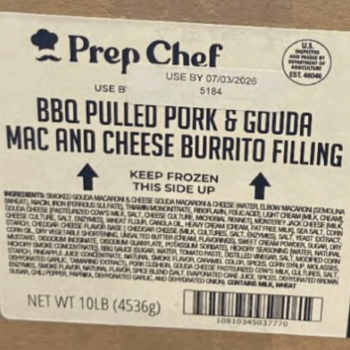 USDA issues public alert for pulled pork products because of undeclared allergens