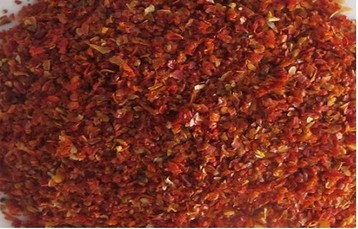Dehydrated Red Bell Pepper Granules 2-3mm