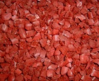 Freeze Dried Strawberry Cubes