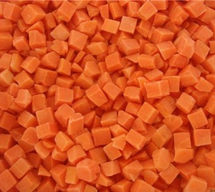 Frozen Carrot Dices