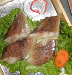 Baked red fish
