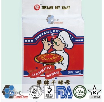 Hot Sale Instant Active Dry Yeast Price 500G for Backery Low Sugar Shanghai of China