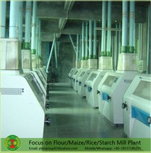 Turnkey solutions fully automatic flour mill