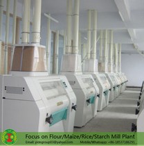 Turnkey solution morden design 50 ton per day flour mill