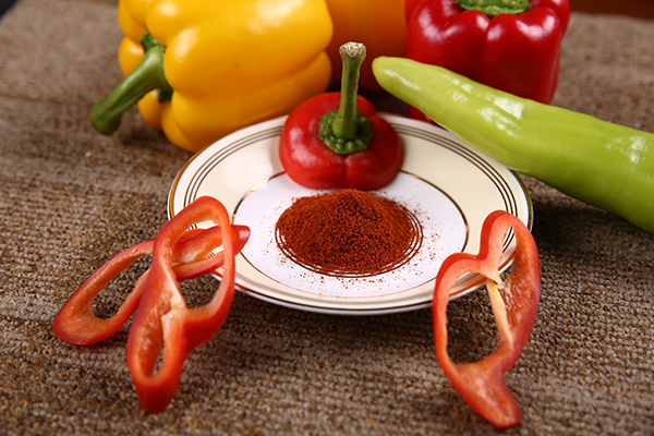 Dehydrated red pepper