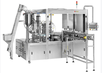 DC--230 Fully automatic stand-up pouch filling and capping machine