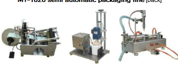 MT-1020 semi automatic packaging line