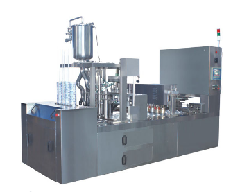 In-line cup machine