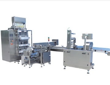 The number of columns and two automatic bag packaging solutions