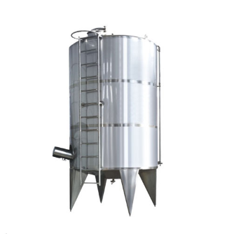 Three-layer cold and hot tank series