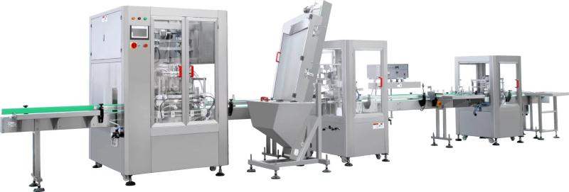 Filling, Capping, labeling production line