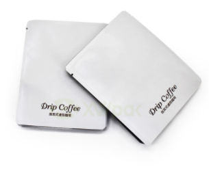 Drip coffee filter outer bag sachet packaging film pouches