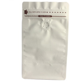 Factory Kraft Paper Coffee Bean Bag with Flat Bottom