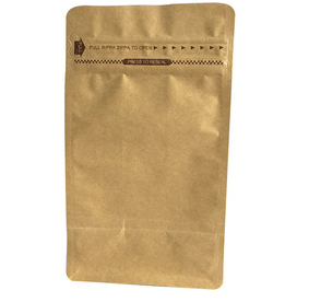 Food Grade Kraft Paper Zip Lock Coffee Packing Bag