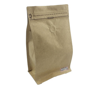 Custom Waterproof Kraft Paper Coffee Bag