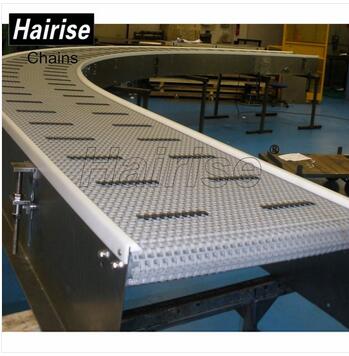 Hairise Curved Conveyors with Modular Belts