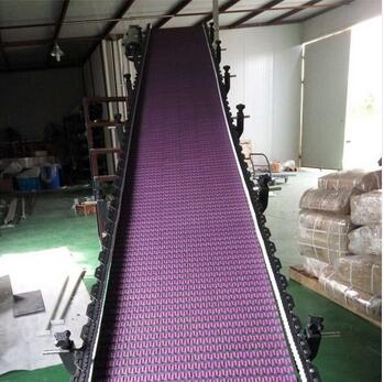 Hairise Inclined Modular Belt Conveyor with Rubber