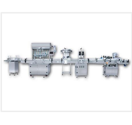 Automatic paste filling machine production line