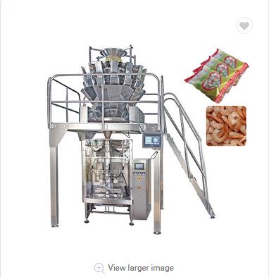 14 heads salad weigher frozen peas sea food fruit salad packaging machinery fruit and vegetable pack