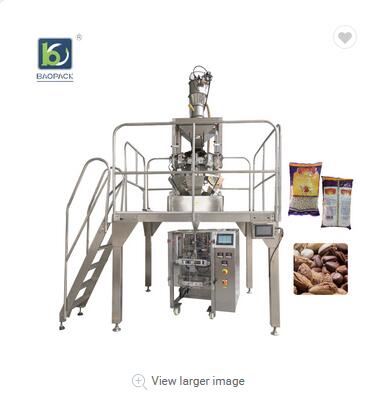 Cashew nuts peanut packing machine automatic vertical granule mix nuts filling and packing machine f