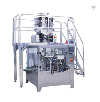 10 heads multiweigher multifunction packaging machinary Rotary Premade plastic bags packing machine 