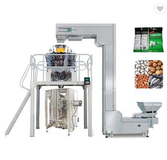 Cashew Nuts Peanut With Zipper Device Automatic Packing Machine