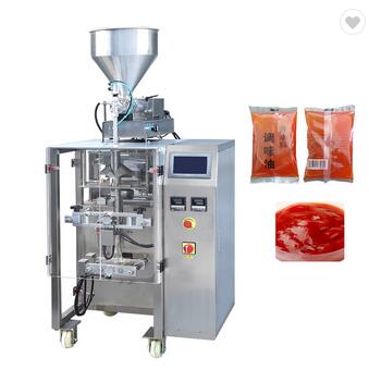 Automatic tomato ketchup pouch caviar vffs packaging machine