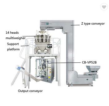 Multifunction Automatic Nitrogen Dry Fruit Chips Packing Machine 