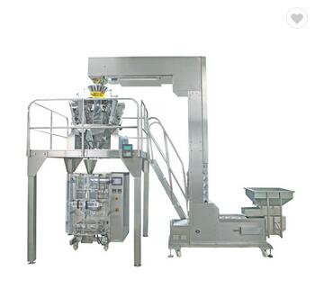14 Multi Head Combination Weigher Fast Speed Snacks Packing Production Line